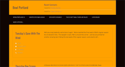 Desktop Screenshot of bowlportland.com